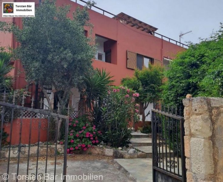 Kokkino Chorio Kreta, renoviertes Haus mit Meerblick, 2 separate Appartments Haus kaufen